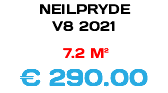 NEILPRYDE V8 2021 7.2 M² € 290.00