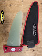 GASOIL ELLIPTIC 26 OCCASION SLALOM SPEED WINDSURF USED FIN AILERON CHINOOK LEUCATE LUDERITZ