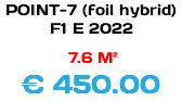 POINT-7 (foil hybrid) F1 E 2022 7.6 M² € 450.00